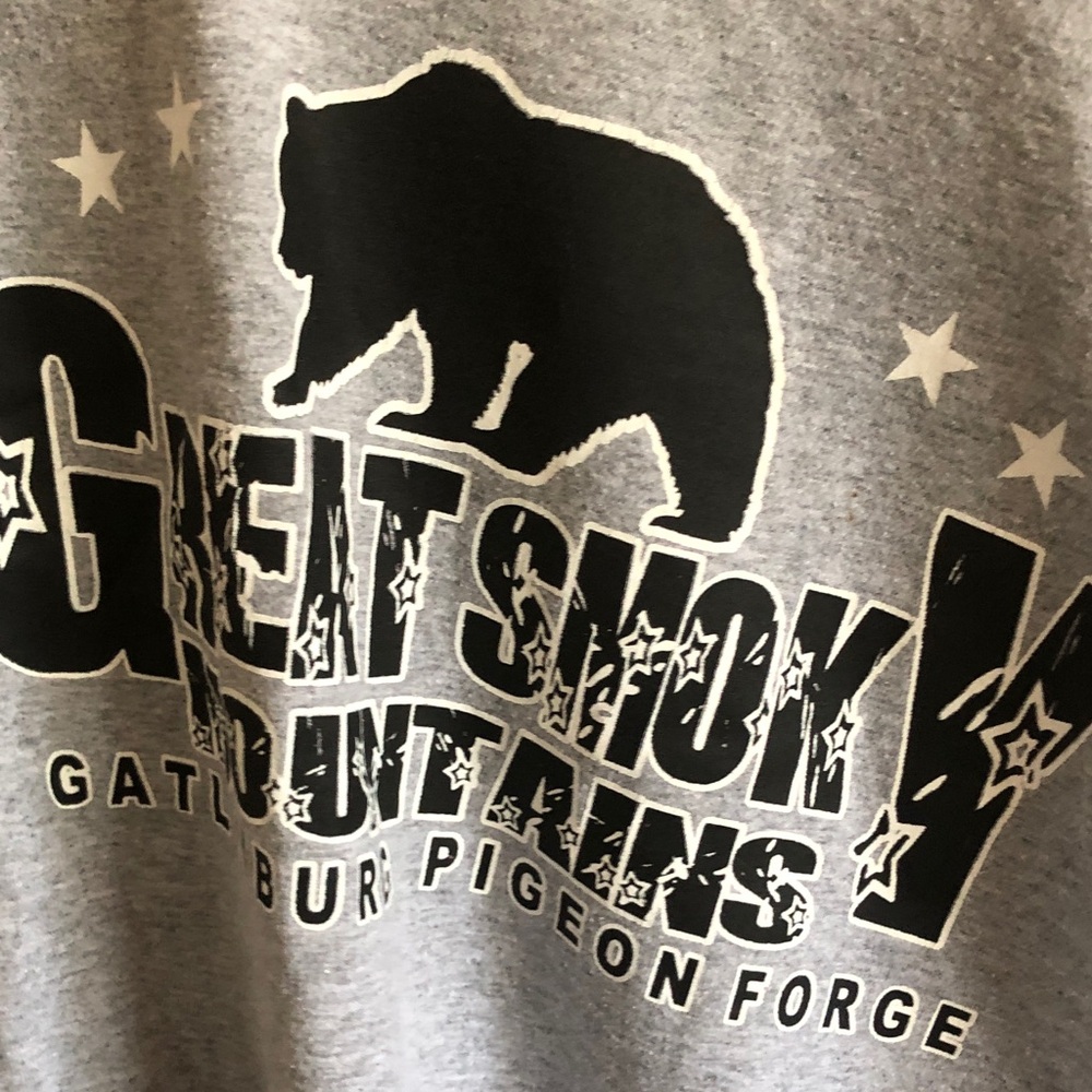 Great Smoky Mountains Graphic - Gray & Black shirt